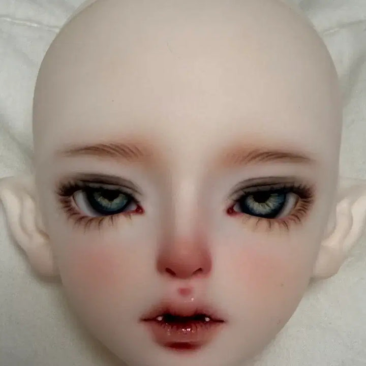 [BUNJANG] MSD Scale Unpainted Doll Head (BJD) / 구체관절인형 msd 전린 미백헤드