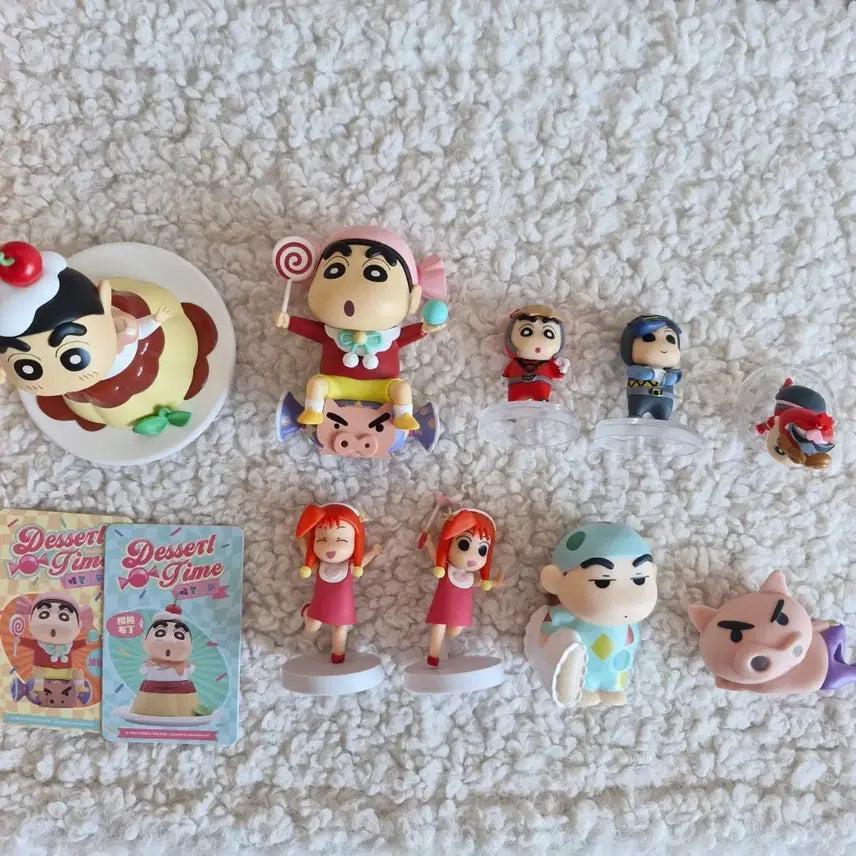 [BUNJANG] 52TOYS Crayon Shin-chan Figures Bundle Set / 52toys 짱구 피규어 등 일괄