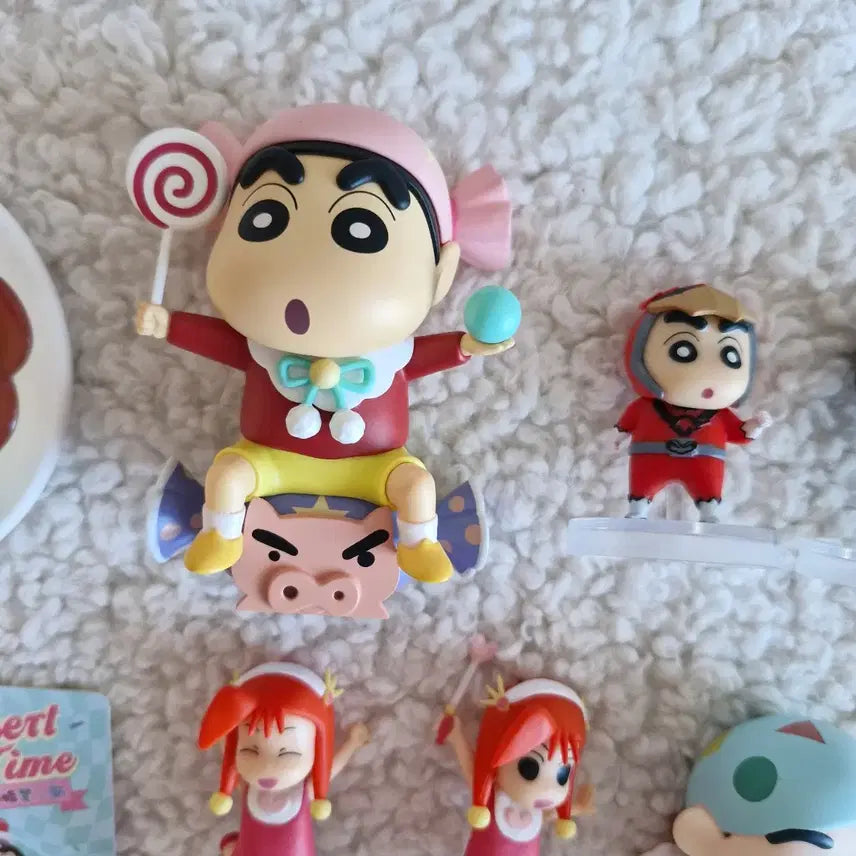 [BUNJANG] 52TOYS Crayon Shin-chan Figures Bundle Set / 52toys 짱구 피규어 등 일괄