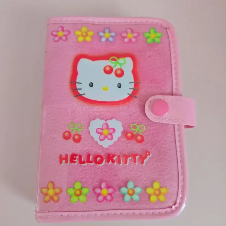 [BUNJANG] Sanrio Retro Kitty Cherry Kitty Fur 6-Hole Diary Binder / 산리오 레트로 고전 키티 체리키티 퍼 털 6공 다이어리 바인더
