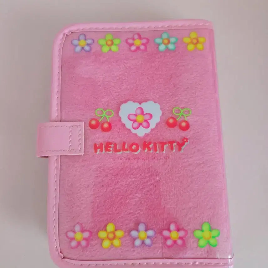 [BUNJANG] Sanrio Retro Kitty Cherry Kitty Fur 6-Hole Diary Binder / 산리오 레트로 고전 키티 체리키티 퍼 털 6공 다이어리 바인더