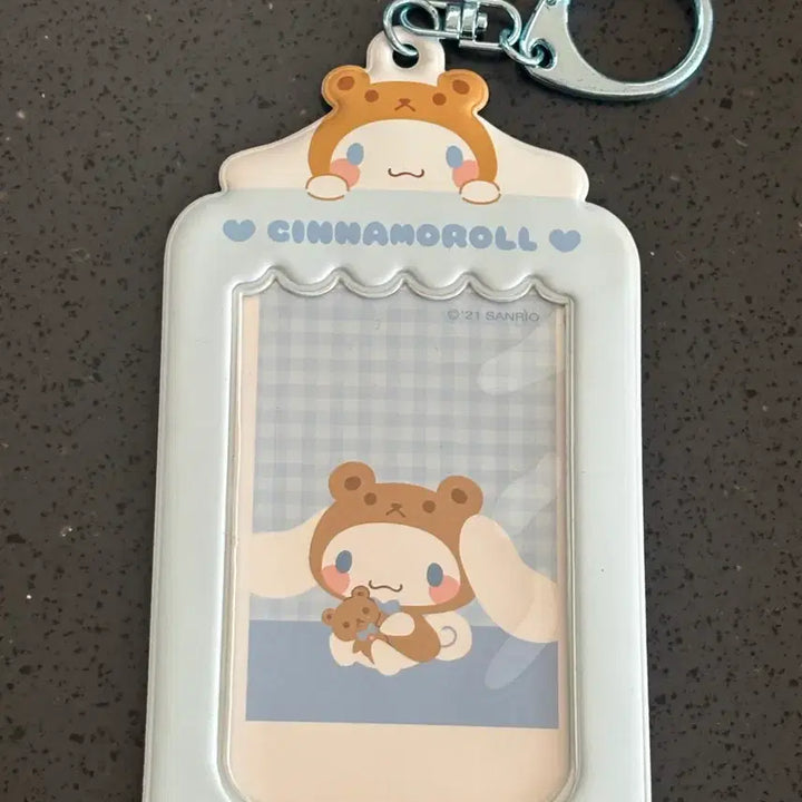 [BUNJANG] Sanrio Cinnamoroll &amp; Hello Kitty Cheki Holder Keychain Bundle Set / 일괄) 산리오 체키홀더 키링 + 포토카드 홀더 시나모롤 헬로키티