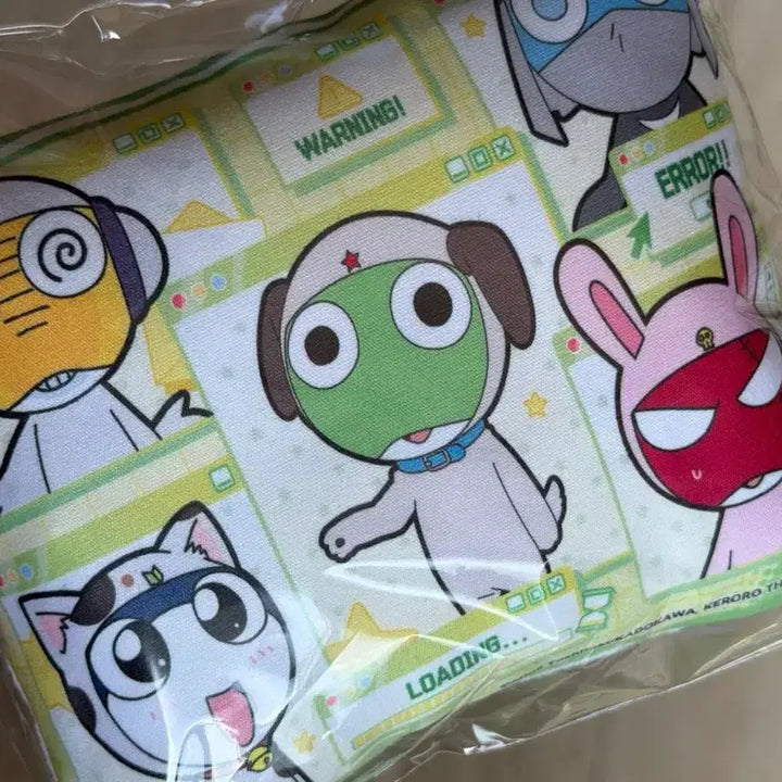 [BUNJANG] Keroro Armrest Cushion / 케로로 손목쿠션