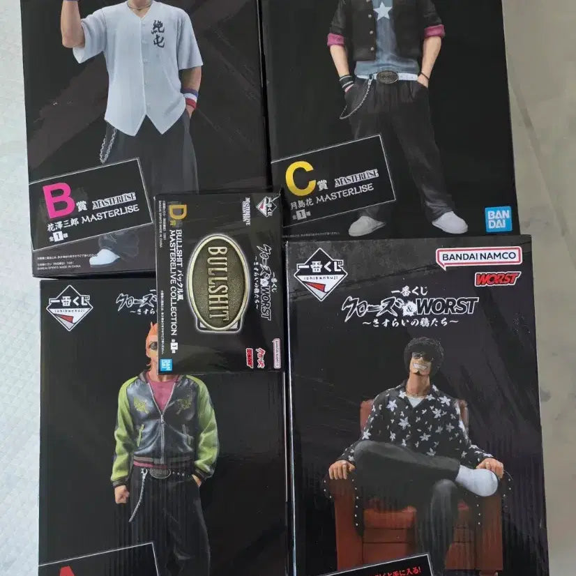 [BUNJANG] Ichiban Kuji Crows Worst Figure Bundle Set / 제일복권 크로우즈 워스트 피규어 일괄 판매합니다