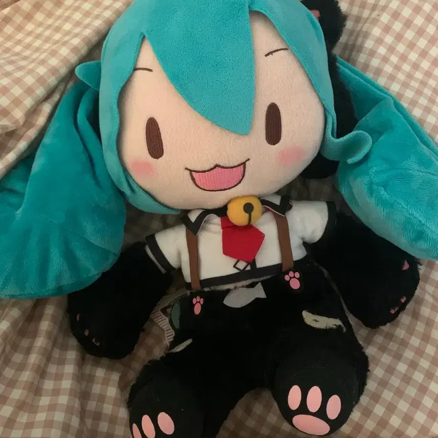 [BUNJANG] Nyanko Fuwa Miku Doll / 냥코 후와 미쿠 인형 밐빵이