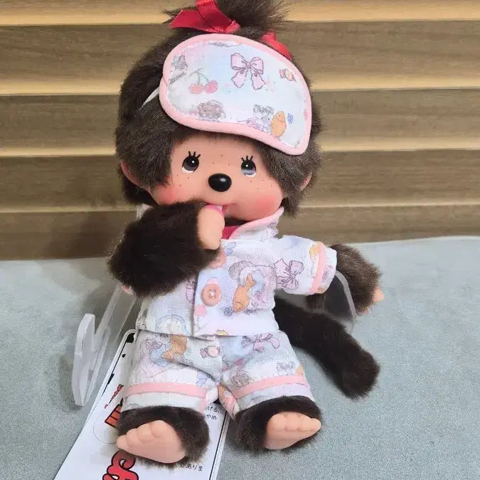 [BUNJANG] Monchhichi Pajama Set Plush / 파자마 몬치치 s