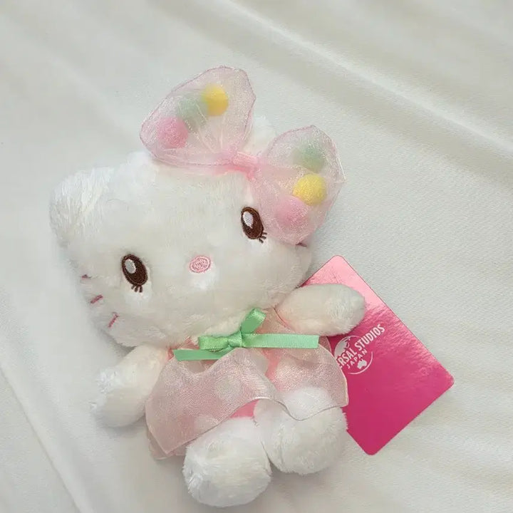 [BUNJANG] Universal Studios Hello Kitty Ribbon Plush Doll / 유니버셜 키티 리본 인형