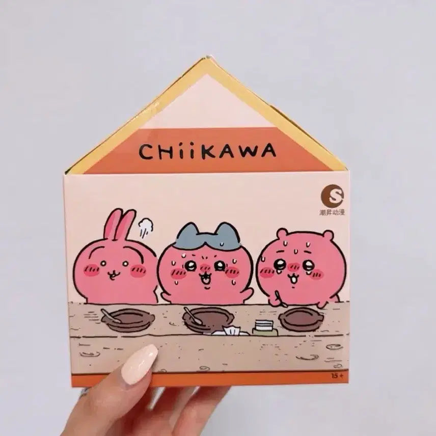 [BUNJANG] Cheekawa Spicy Curry Stamp Figure / 치이카와 먼작귀 매운카레 도장 스탬프 피규어