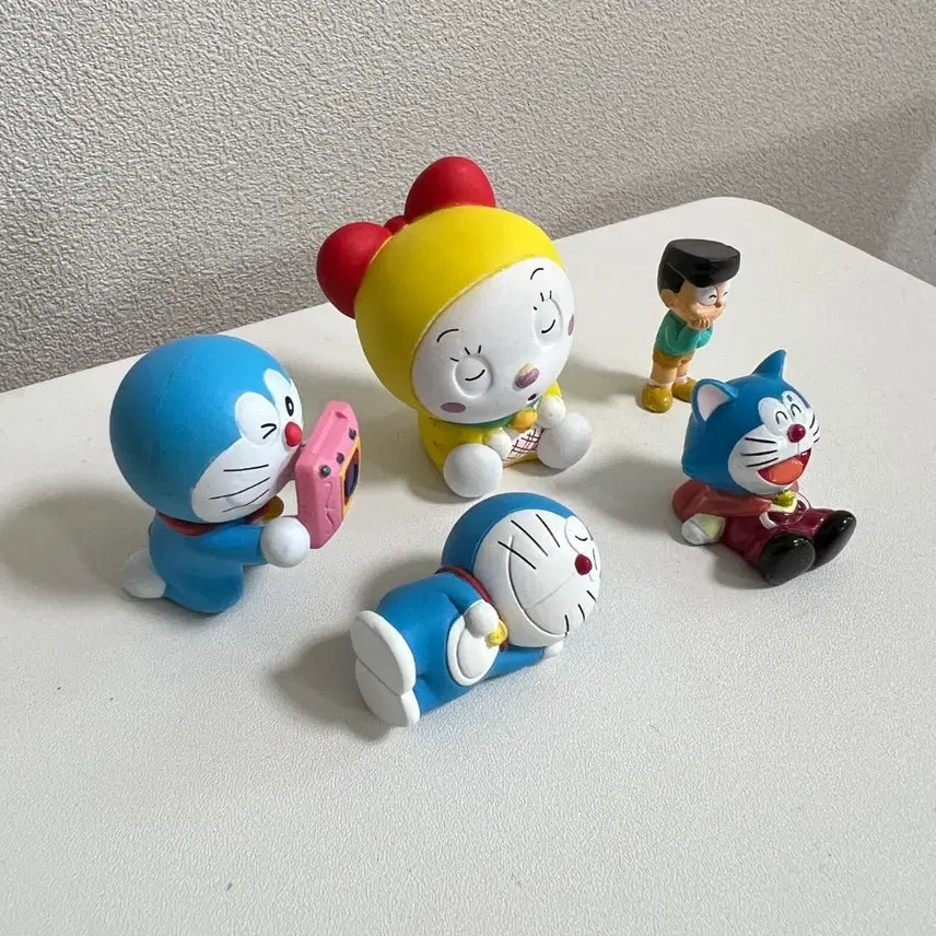 [BUNJANG] Doraemon Fujiko F. Fujio Characters Bundle Figure Set / 일괄)도라에몽 피규어 비실이 도라미
