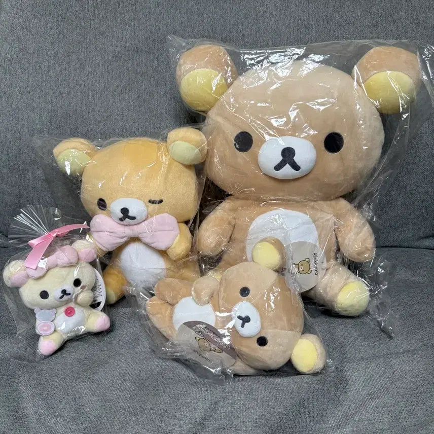 [BUNJANG] Rilakkuma Kuuji Plushies Bundle Set / 리락쿠마 쿠지 인형 일괄