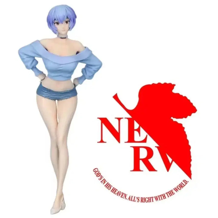 [BUNJANG] Evangelion Ayanami Rei Casual Version Figure / 에반게리온 아야나미 레이 케쥬얼 피규어