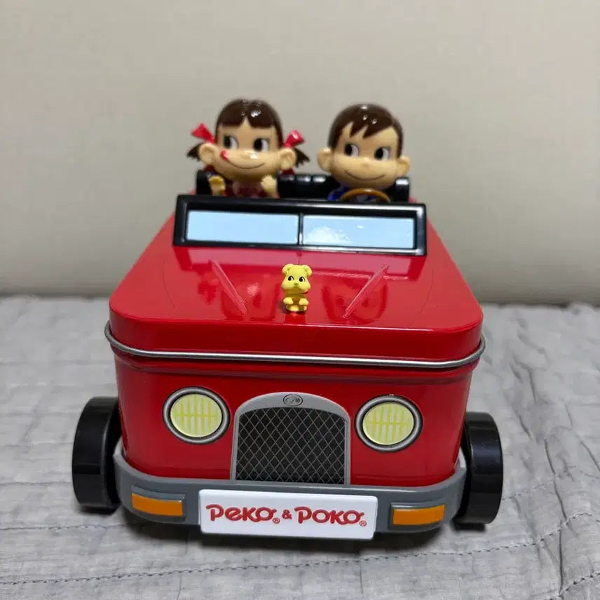 [BUNJANG] Peko-chan Car Tin Case / 페코짱 자동차 틴케이스