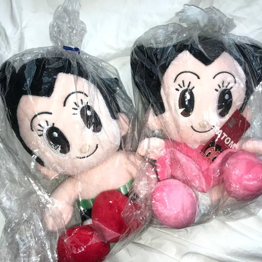 [BUNJANG] Astro Boy Classic Plush Doll Set 15cm / 고전 우주소년 아톰 인형 15cm 봉제인형 세트