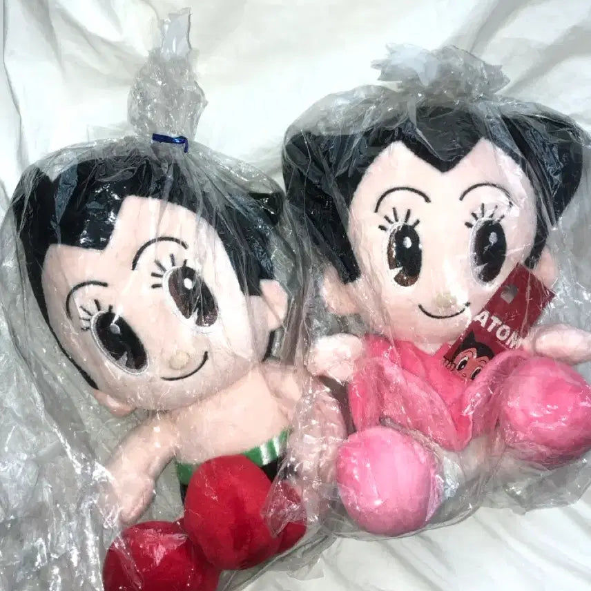 [BUNJANG] Astro Boy Classic Plush Doll Set 15cm / 고전 우주소년 아톰 인형 15cm 봉제인형 세트