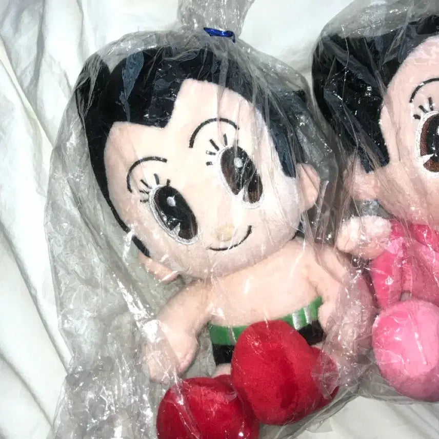 [BUNJANG] Astro Boy Classic Plush Doll Set 15cm / 고전 우주소년 아톰 인형 15cm 봉제인형 세트