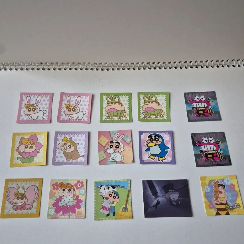 [BUNJANG] Crayon Shin-chan ChocoBi Sticker Set / 짱구 초코비 띠부씰