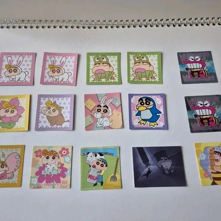 [BUNJANG] Crayon Shin-chan ChocoBi Sticker Set / 짱구 초코비 띠부씰