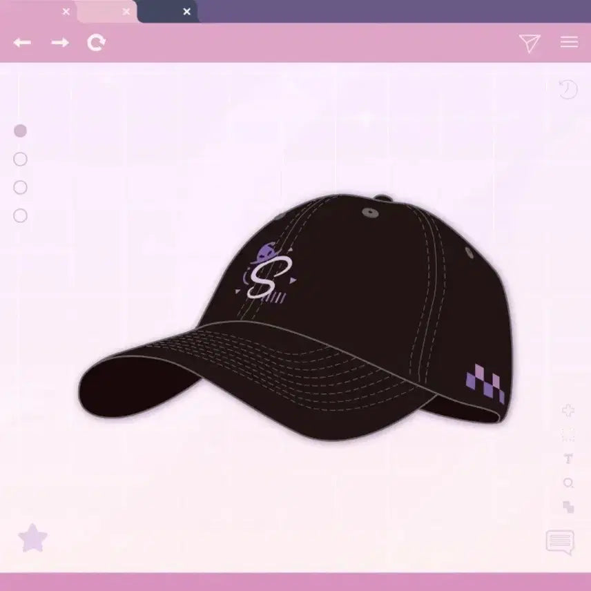 [BUNJANG] Hololive Murasaki Shion 5th Anniversary Hat (Sealed) / [미개봉] 졸업한 홀로라이브 2기생 무라사키 시온 모자