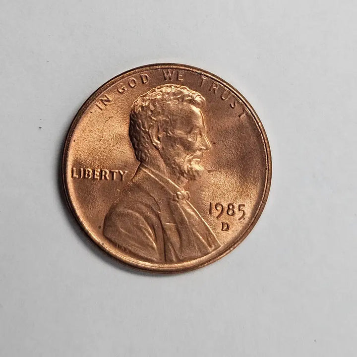 [BUNJANG] 1985 Denver Lincoln 1 Cent Coin / [상태좋은] 1985 덴버 링컨 1센트 ZK4326