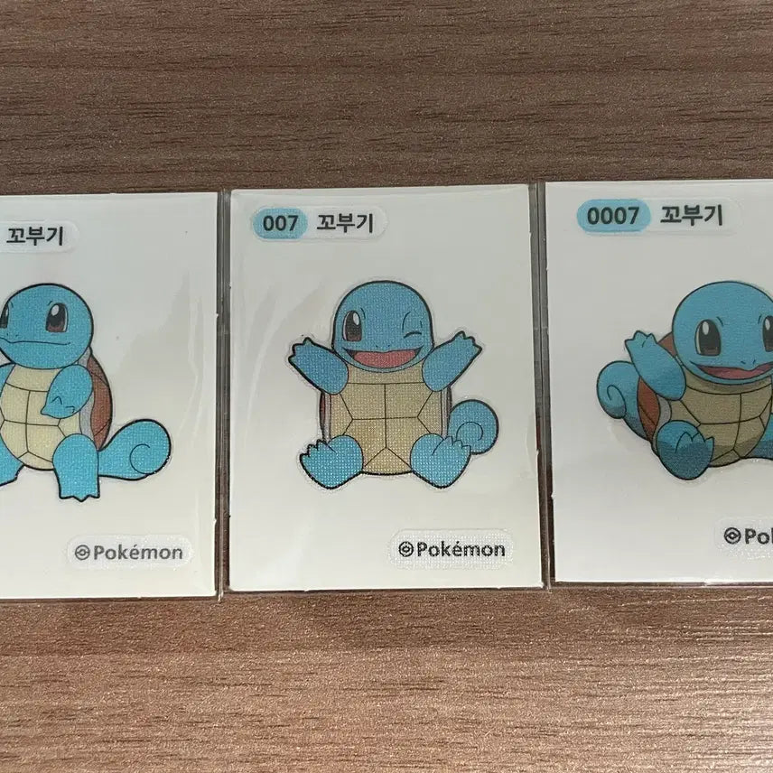 [BUNJANG] Pokemon Stickers Turtwig / 포켓몬 띠부씰 꼬부기