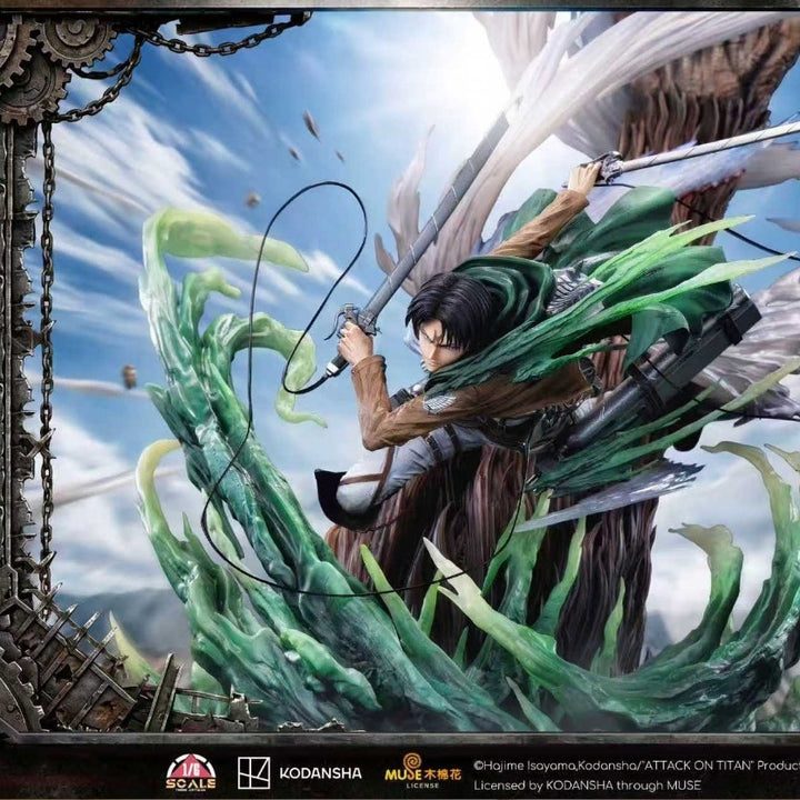 [BUNJANG] TA Attack on Titan Resin Statue / [양도판매/총판] TA 리바이 진격의 거인 레진 양도