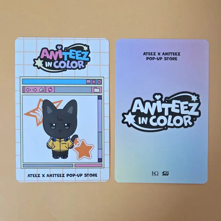 BUNJANG] ATEEZ Wooyoung Aniteez in Color POB Photocard / ATEEZ