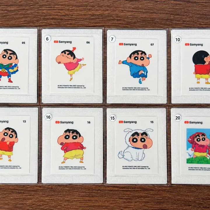 [BUNJANG] Samyang Jjanggu Picnic Sticker Set / 삼양짱구 피크닉 띠부씰 판매