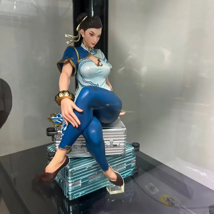 [BUNJANG] Haobo Studio Chun-Li 1/4 Scale Statue / [Haobo Studio] 스트리트파이터 춘리 레진 스테츄(1/4)