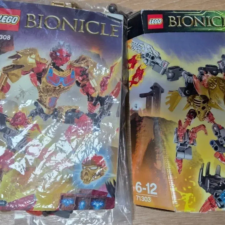 [BUNJANG] Lego Bionicle 71308 Tahu, 71303 Ikkir / 레고 바이오니클 71308 / 71303 타후, 이키르