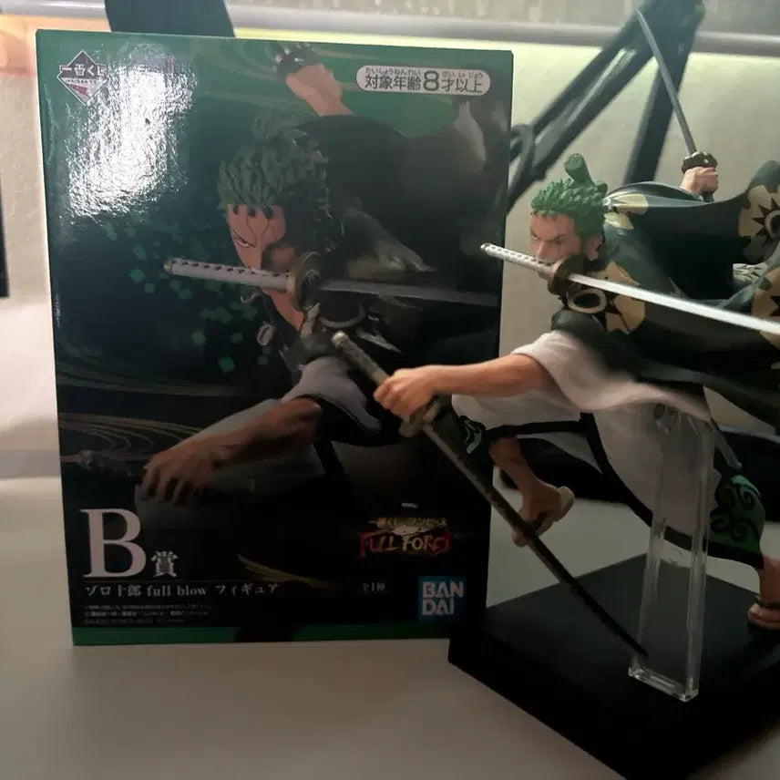 [BUNJANG] One Piece Zoro B Prize Full Force Figure / 원피스 조로 B상 full force 풀포스 피규어 택포6.5