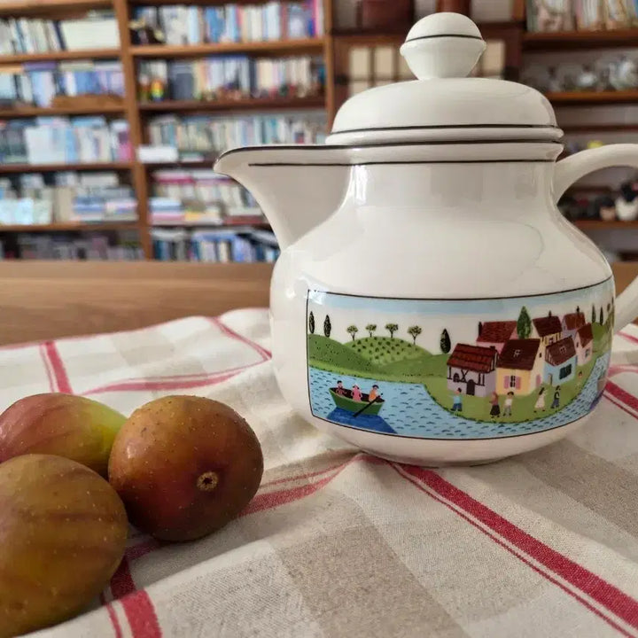 [BUNJANG] Villeroy &amp; Boch Design Naïf Teapot / 빌레로이보흐 디자인나이프 티팟