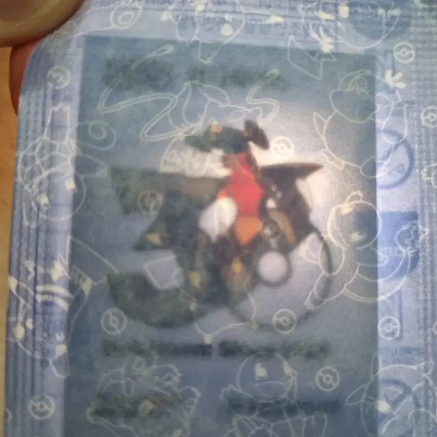 [BUNJANG] Garchomp 30th Anniversary Stamping Sticker / 한카리아스 30주년  띠부씰