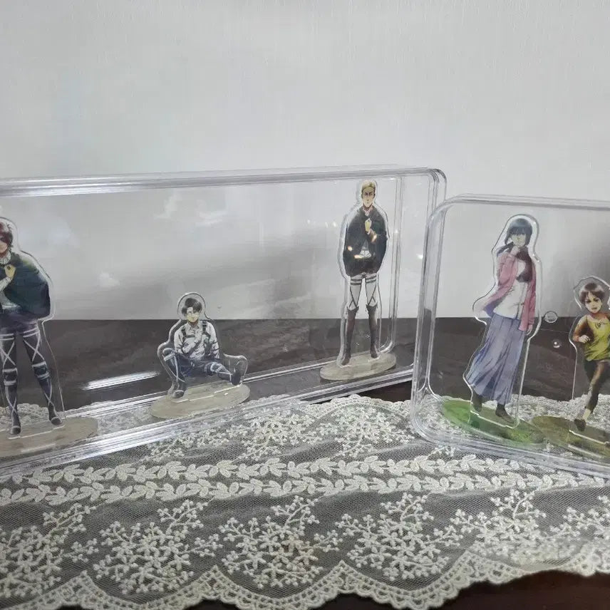 [BUNJANG] Attack on Titan Ichiban Kuji Prize E Acrylic Stand Full Set / 진격의거인 제일복권 e상 아크릴스탠드 전종일괄