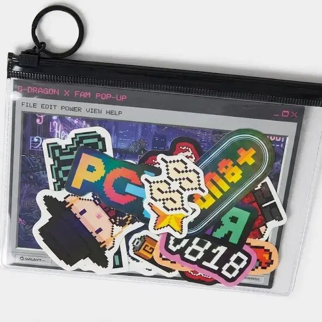 [BUNJANG] G-Dragon Pam Popup Sticker Set / 지드래곤 팸팝업 스티커