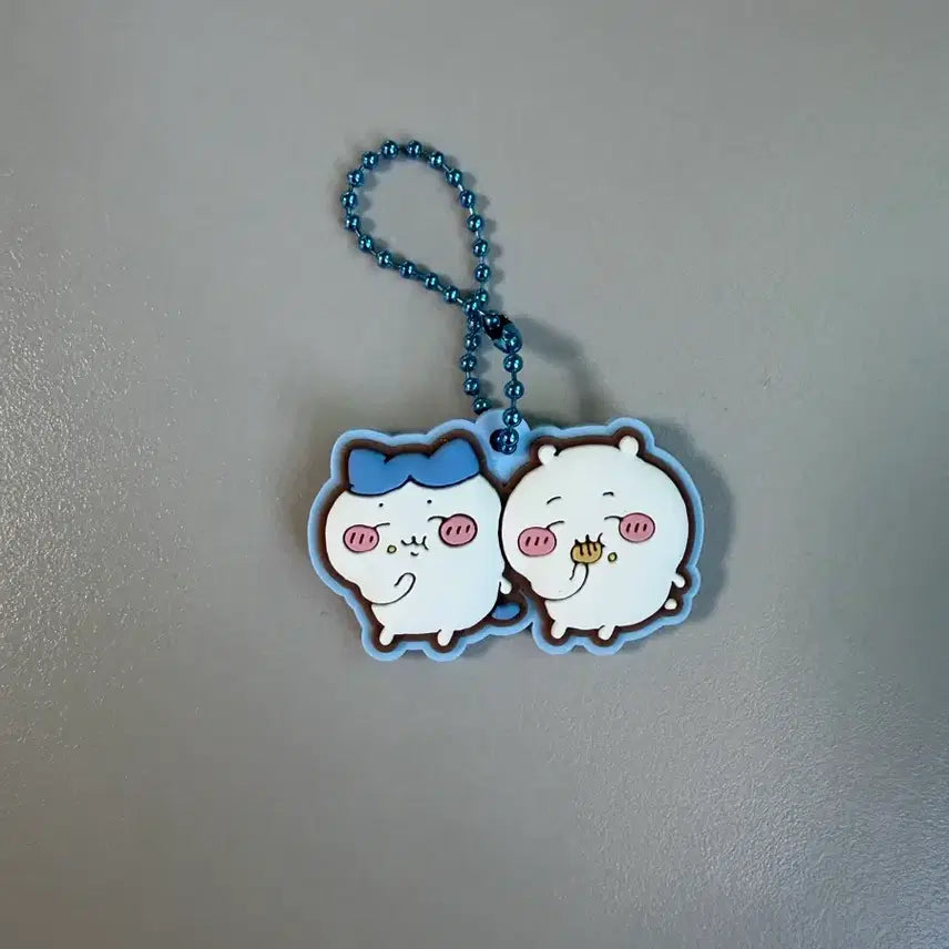 [BUNJANG] Chiikawa &amp; Hachiware Rubber Keyring / 치이카와&amp;하치와레 러버 키링