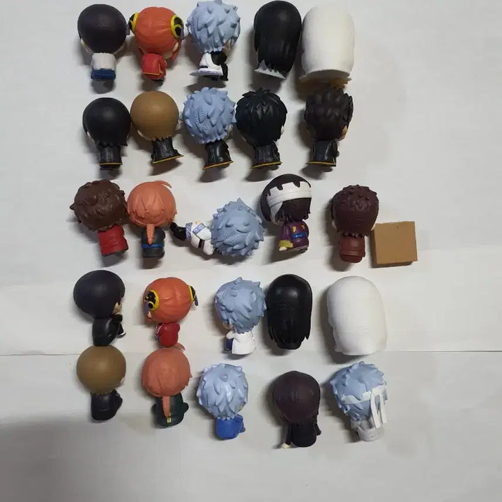 [BUNJANG] Gintama Machiboke Figures &amp; Rubber Strap Set / 은혼 마치보케 1탄 풀셋 + 2탄 풀셋 + 3탄 풀셋 + 은혼 삼젯 3z1탄 풀셋 + 은혼 삼젯2탄&amp;백야차 마치보케 피규어 + 은혼 쵸코링 타카스기+카무이 + 히지카타 러버스트랩