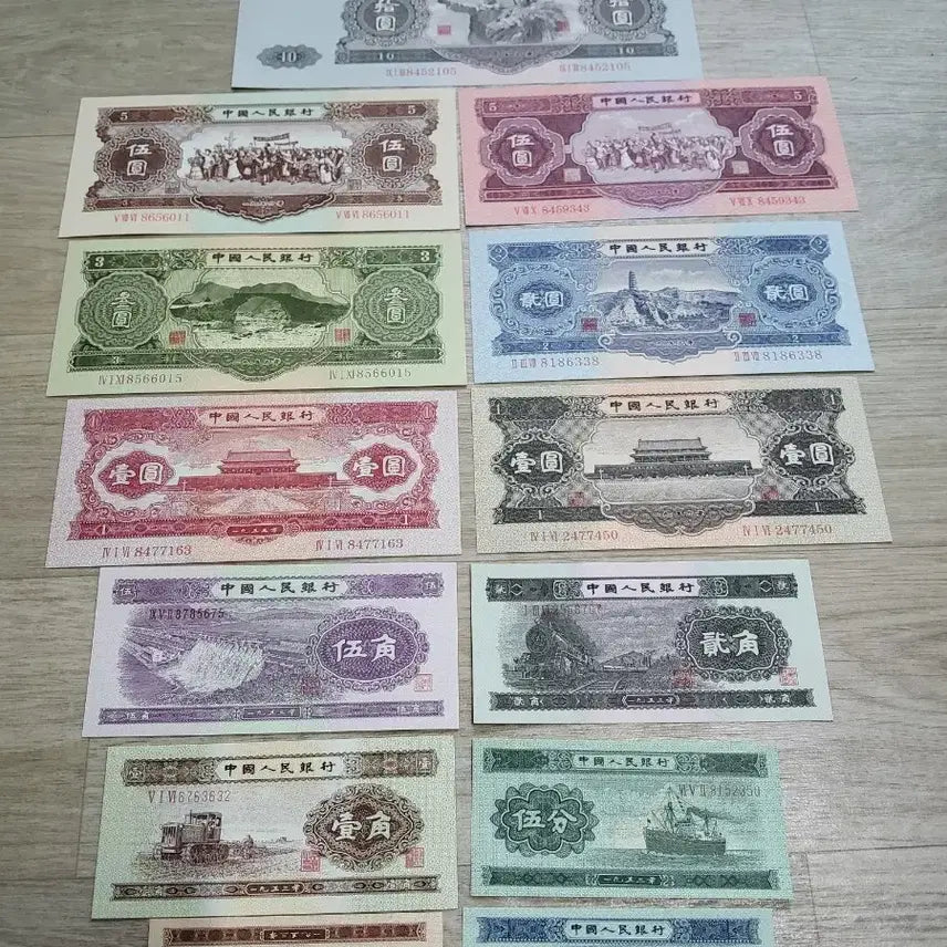 [BUNJANG] Chinese Renminbi 2nd Set / 중국 인민폐 2차 세트