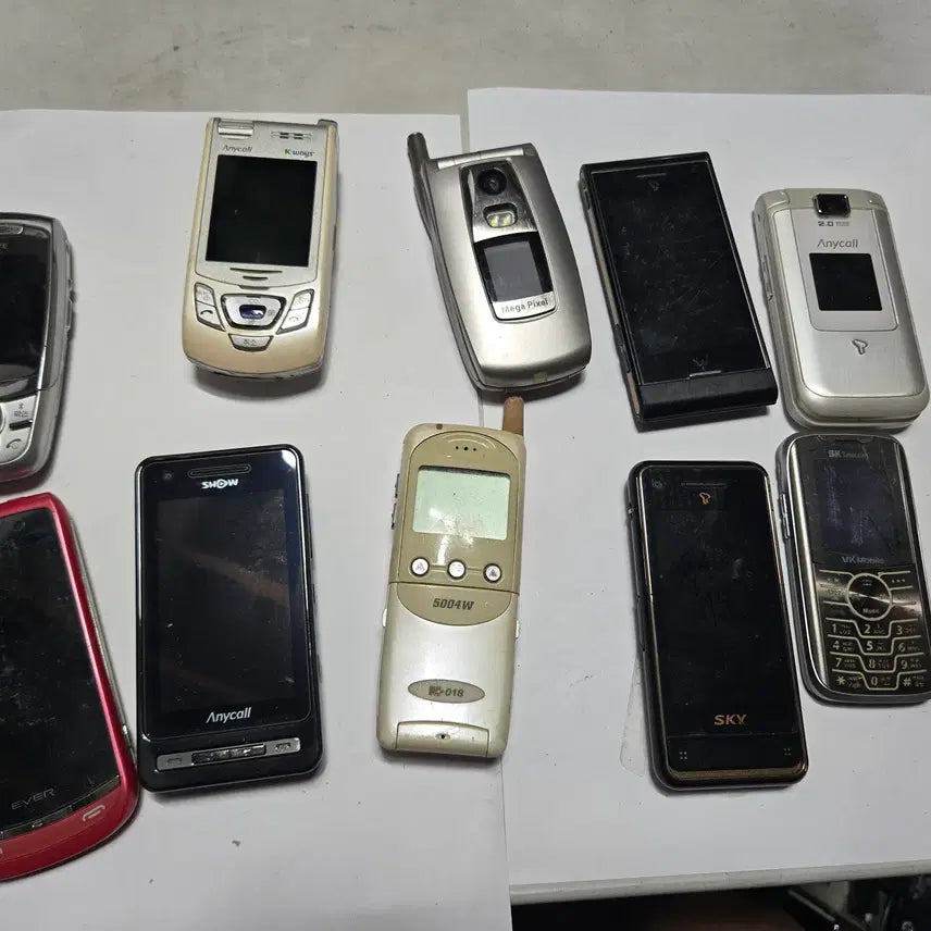 [BUNJANG] Vintage 90s Mobile Phones Collection (Individual Pricing) / 올드폰, 폰수집 희귀폰 90년대 폰들 개당가격