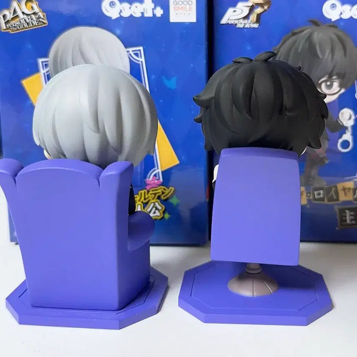 [BUNJANG] Persona 4 &amp; 5 Protagonist Q Set Figure Bundle Set / 페르소나 4, 5 주인공 Qset+ 피규어 일괄