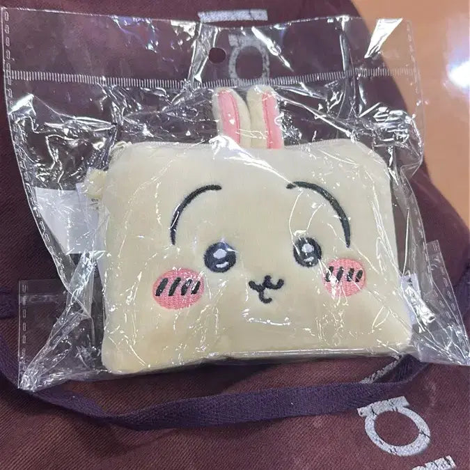 [BUNJANG] Sealed Official Usagi Face New Mini Pouch Card Holder / 번장최저가격!!!!, 미개봉정품) 먼작귀 우사기 얼굴 뉴미니파우치 카드지갑