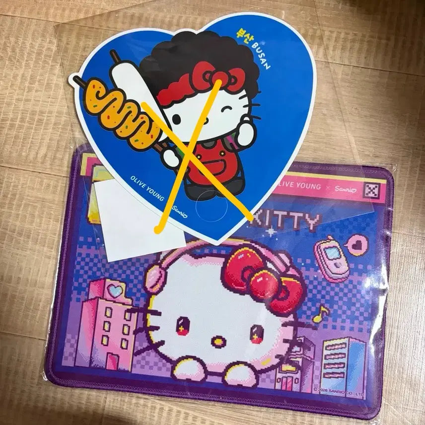 [BUNJANG] Sanrio Hello Kitty Bio-Dance Mousepad (Sealed) / (미개봉) 헬로키티 바이오던스 마우스패드