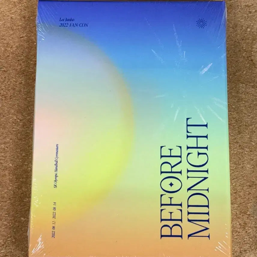 [BUNJANG] Lee Junho Before Midnight Fancon Blu-ray (Sealed) / (미개봉) 이준호 비포 미드나잇 팬콘 블루레이