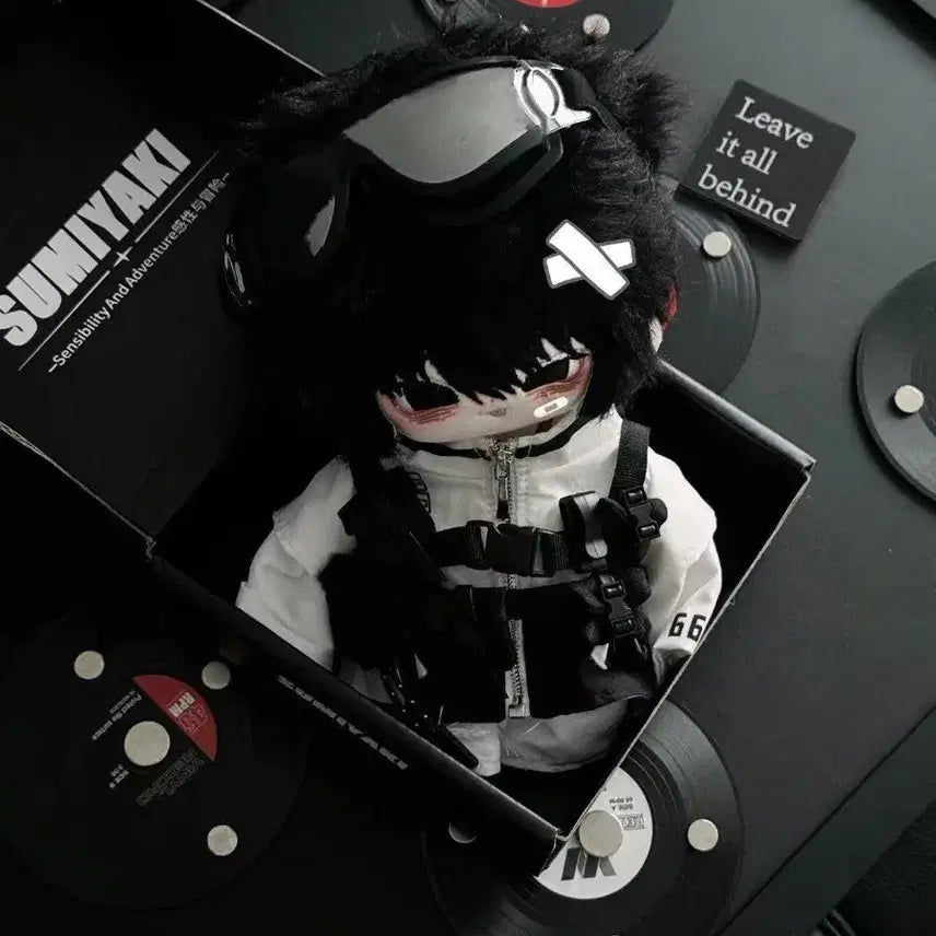 [BUNJANG] 20cm Doll Work Clothes / 20cm 플라스틱옷장 작업복 무속성 솜인형옷