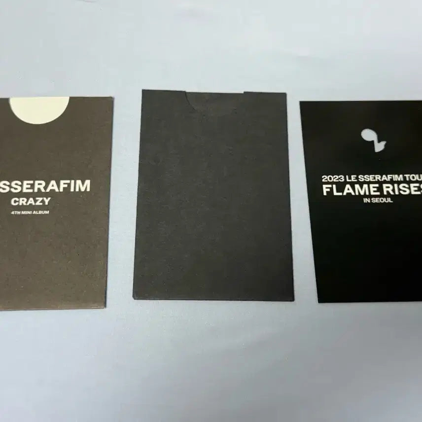 [BUNJANG] LE SSERAFIM Fearnado Photocard Holder Bundle Set / 르세라핌 피어나존 포카홀더 럭키 카드 일괄