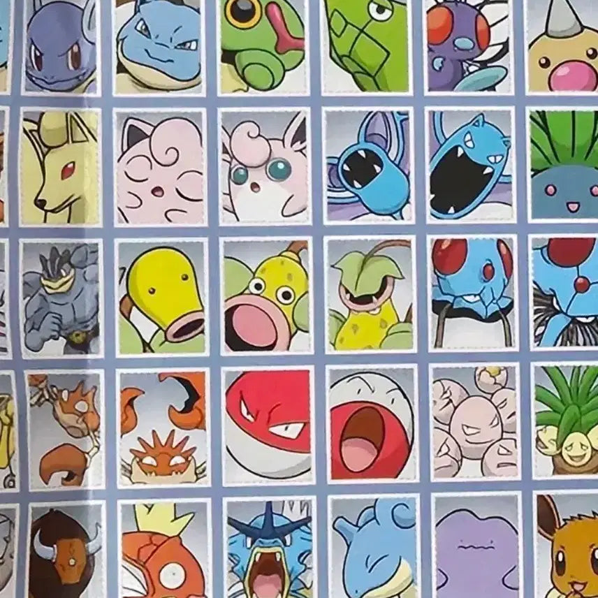 [BUNJANG] Pokemon Proof Photo Series 3 / ( 미개봉 ) 포켓몬 증명사진 3탄 캐터피 라인 푸크린 우츠동 찌리리공 갸라도스