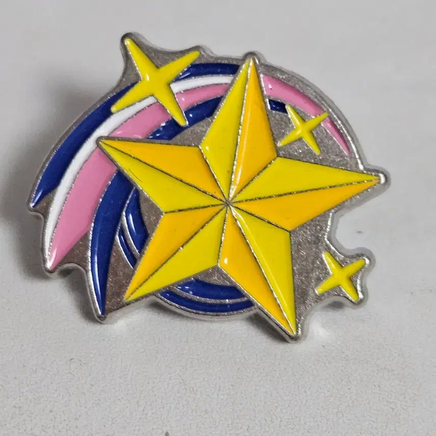 [BUNJANG] Aikatsu! Starlight Logo Can Badge / 아이카츠 스타라이트 로고캔뱃지