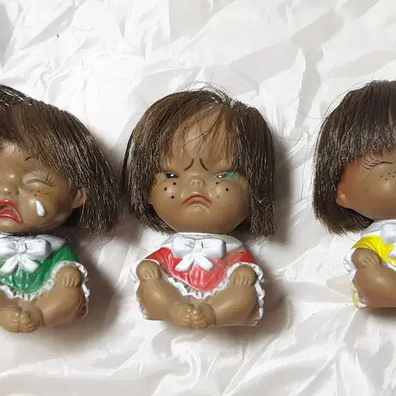 [BUNJANG] Korean "Ugly Doll" 3 Brothers Set / 못난이인형 3형제 국산