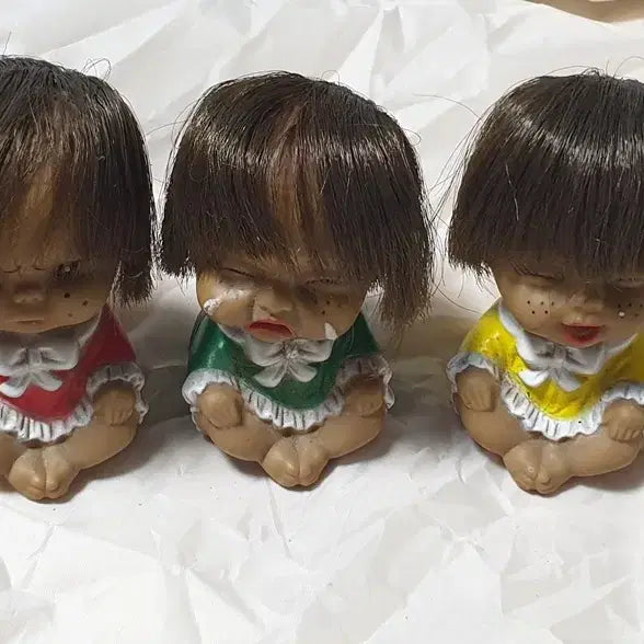 [BUNJANG] Korean "Ugly Doll" 3 Brothers Set / 못난이인형 3형제 국산