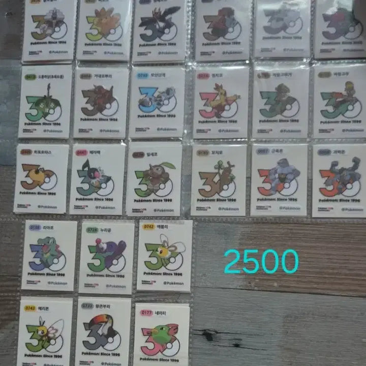 [BUNJANG] Pokemon Tteokbokki Sticker New Logo Seal Selection / 신상 시즌6  포켓몬 띠부씰 로고씰 골라담기
