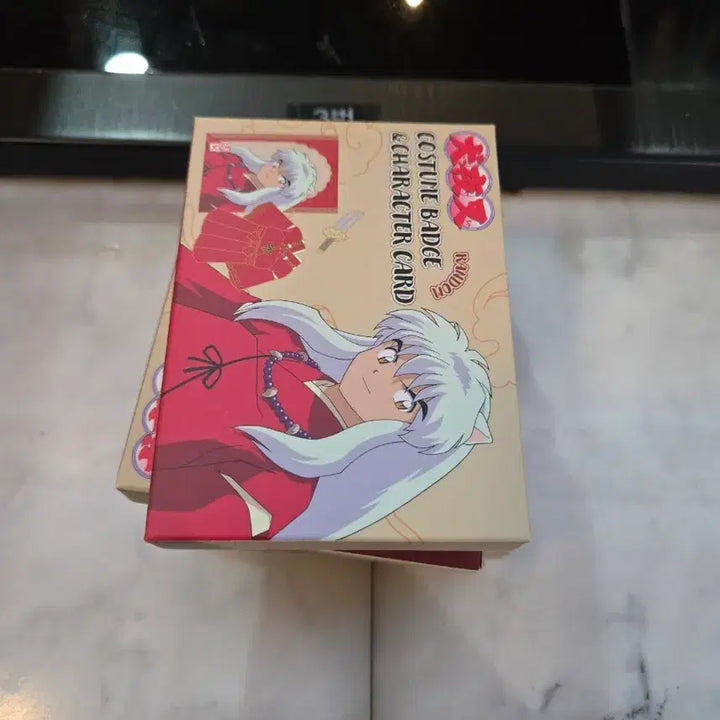 [BUNJANG] Inuyasha Costume Badge + Character Card / 이누야샤 코스튬 뱃지 + 캐릭터 카드(1종 랜덤)